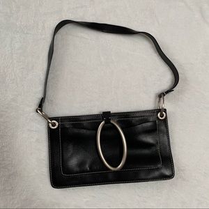 DKNY black shoulder bag